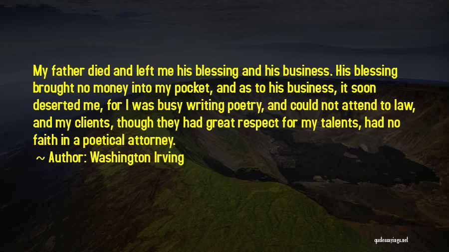 Pocket Money Quotes By Washington Irving