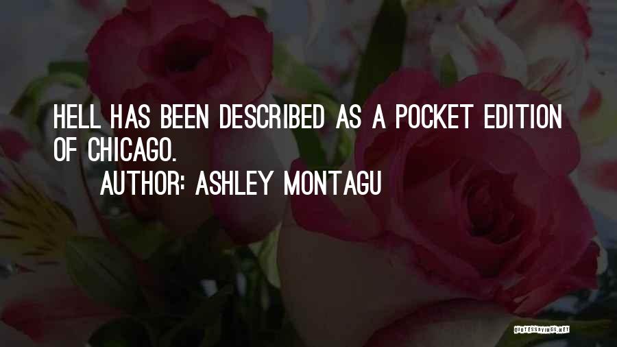 Pocket Quotes By Ashley Montagu