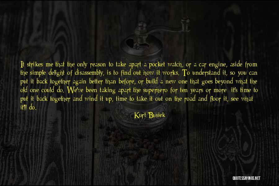 Pocket Watch Quotes By Kurt Busiek