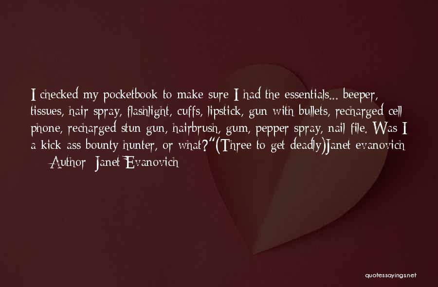 Pocketbook Quotes By Janet Evanovich