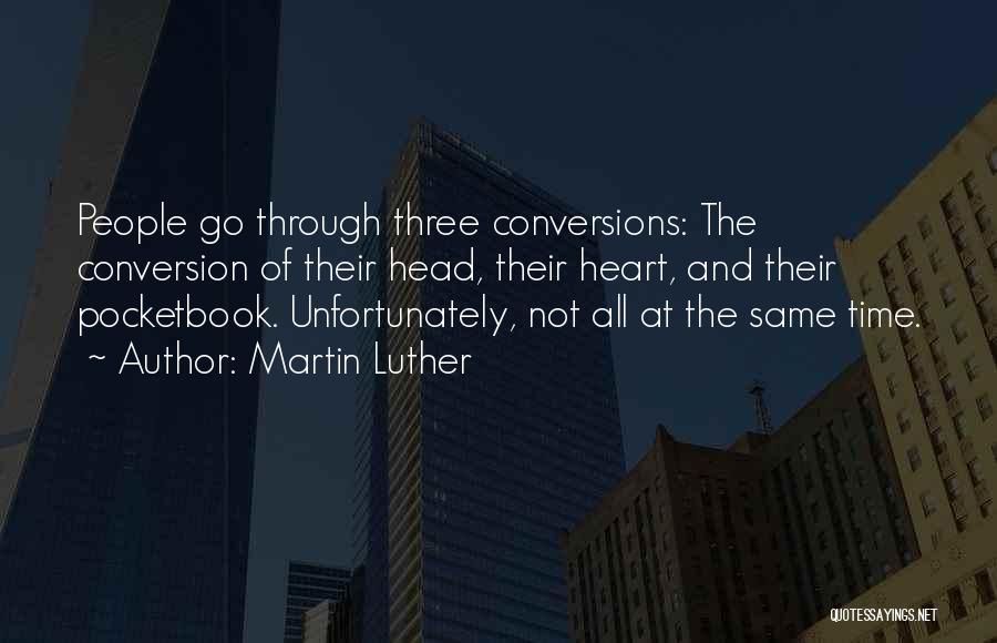 Pocketbook Quotes By Martin Luther