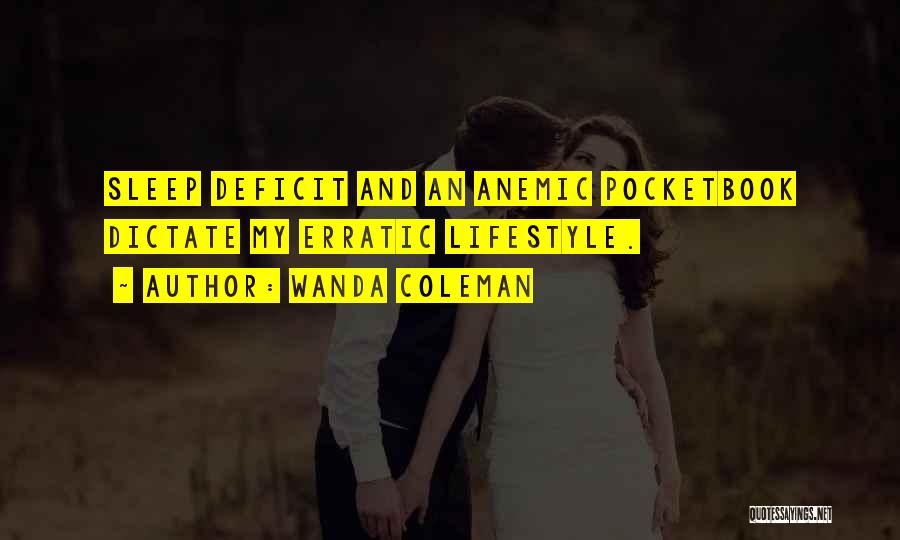 Pocketbook Quotes By Wanda Coleman