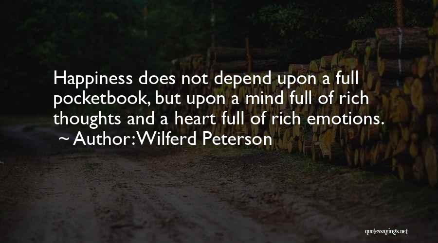 Pocketbook Quotes By Wilferd Peterson