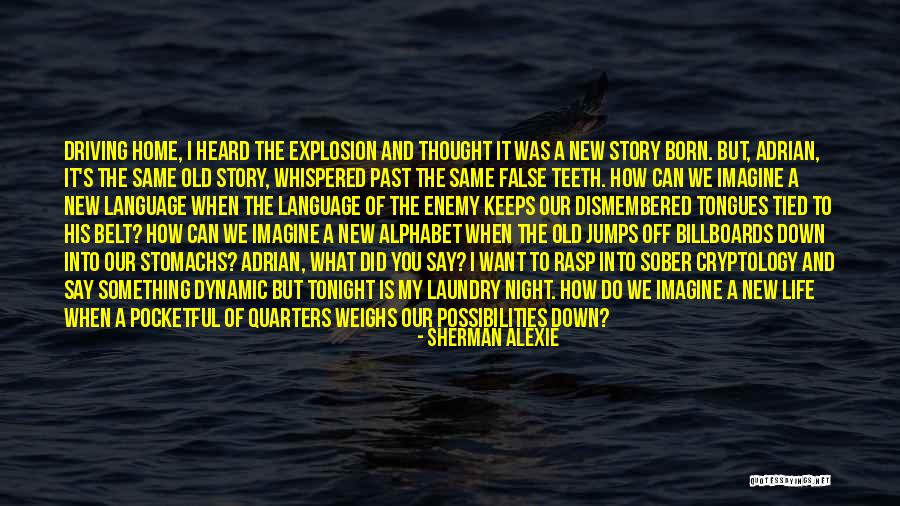 Pocketful Quotes By Sherman Alexie Pocketful Quotes By Sherman Alexie