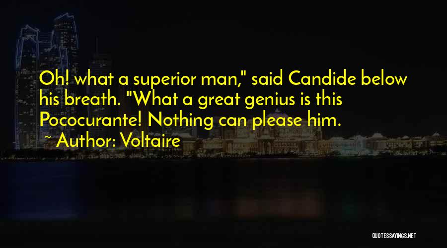 Pococurante Candide Quotes By Voltaire