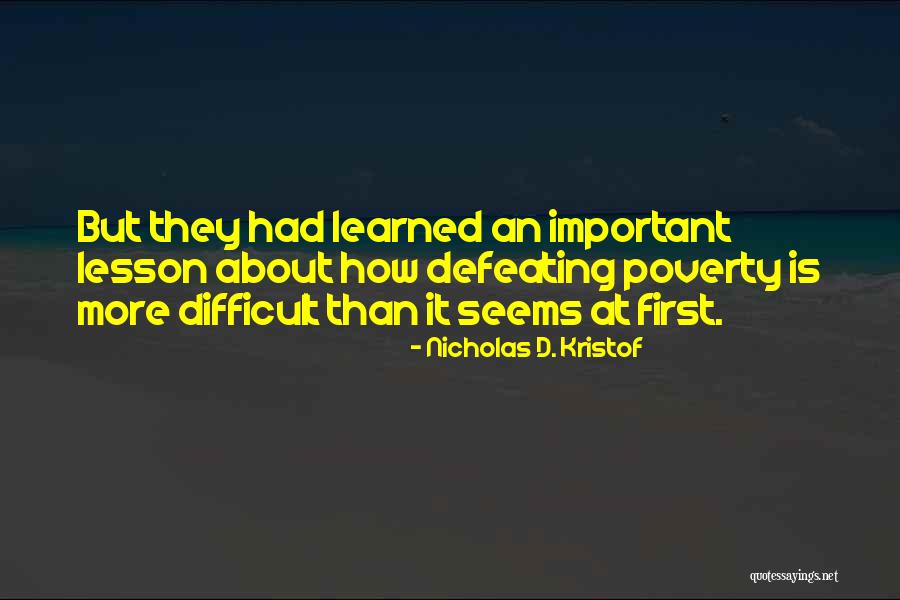 Poddanstv Quotes By Nicholas D. Kristof