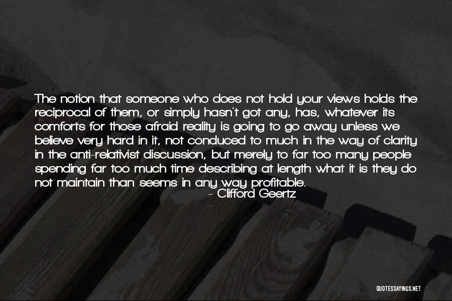 Podras Volver Quotes By Clifford Geertz Podras Volver Quotes By Clifford Geertz