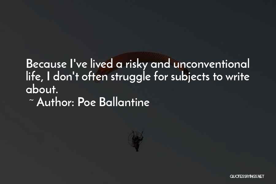 Poe Ballantine Quotes 1560810