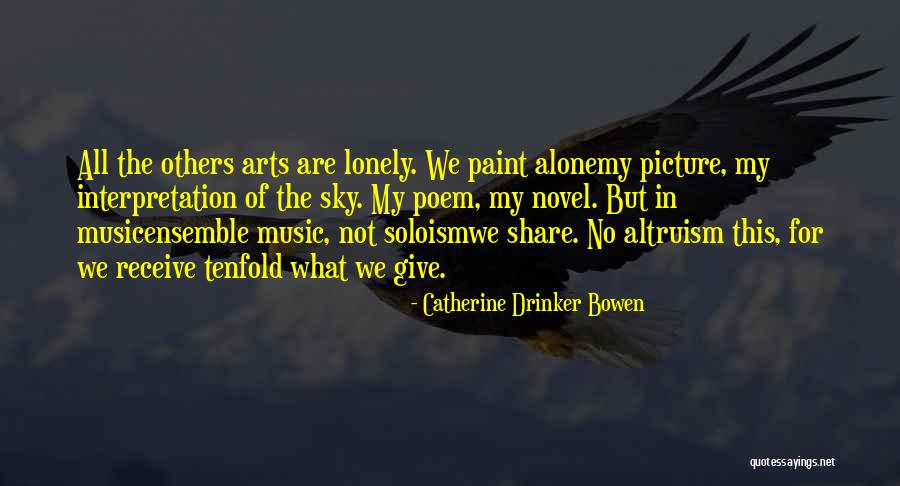 Poem Interpretation Quotes By Catherine Drinker Bowen Poem Interpretation Quotes By Catherine Drinker Bowen