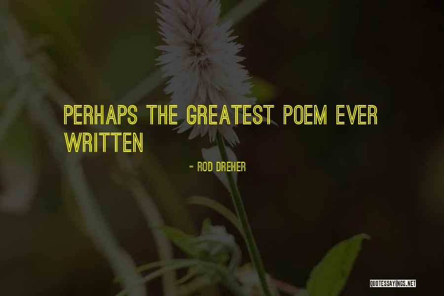 Poem The Divine Quotes By Rod Dreher