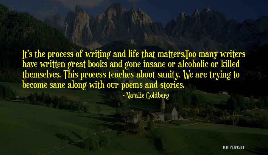 Poems About Life Quotes By Natalie Goldberg