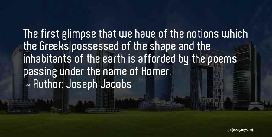 Poems Quotes By Joseph Jacobs