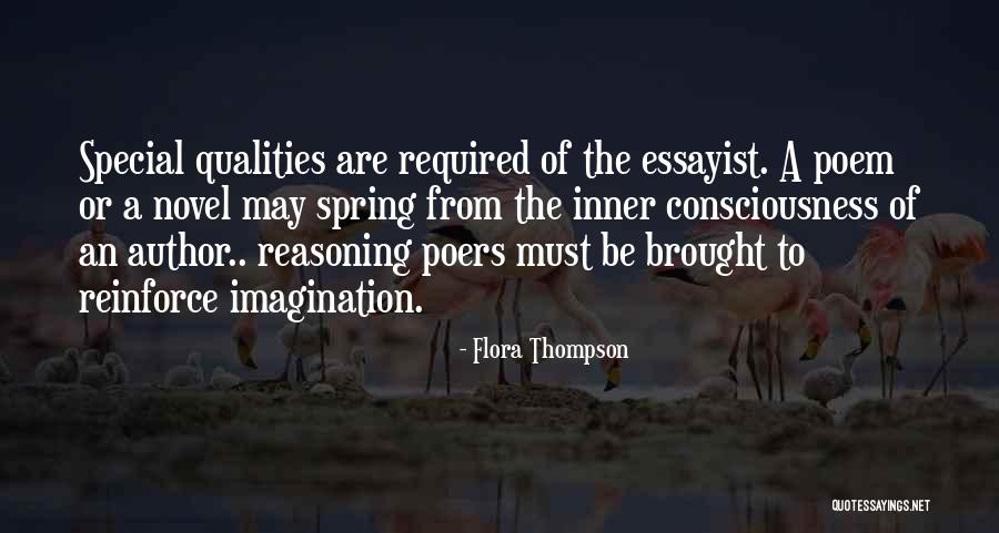 Poers Quotes By Flora Thompson Poers Quotes By Flora Thompson