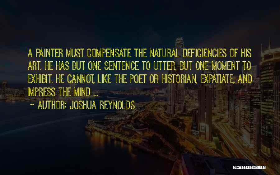 Poet And Quotes By Joshua Reynolds