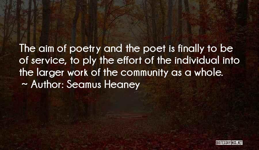 Poet Poetry Quotes By Seamus Heaney