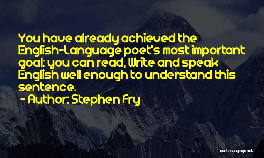 Poet Poetry Quotes By Stephen Fry