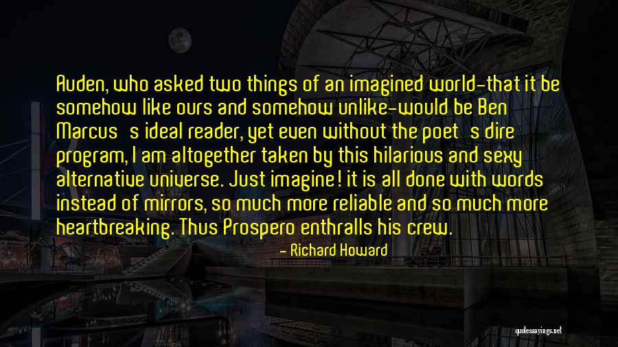 Poet S Words Quotes By Richard Howard Poet S Words Quotes By Richard Howard