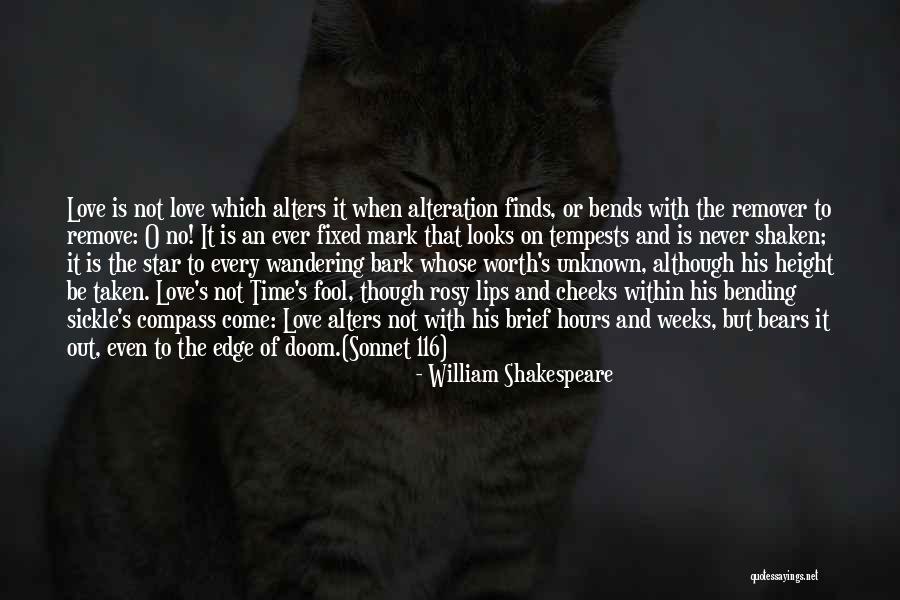 Poetic Love Quotes By William Shakespeare