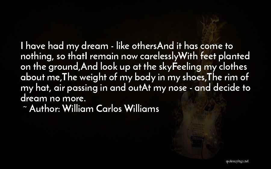 Poetry About Dreams Quotes By William Carlos Williams