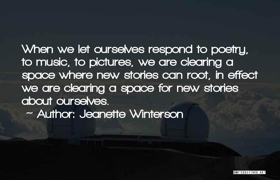 Poetry About Quotes By Jeanette Winterson
