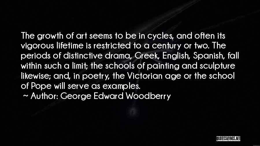 Poetry And Art Quotes By George Edward Woodberry