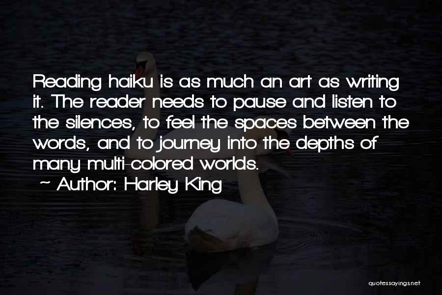 Poetry And Art Quotes By Harley King