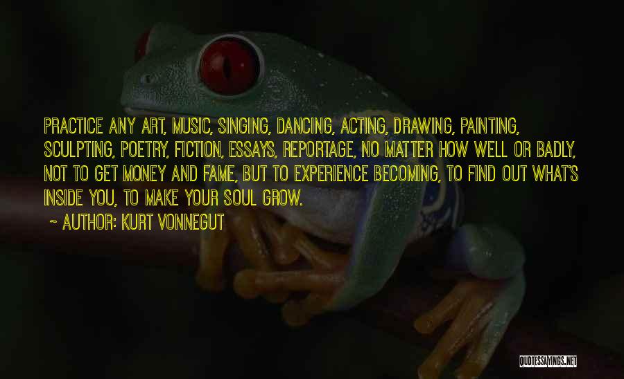 Poetry And Art Quotes By Kurt Vonnegut