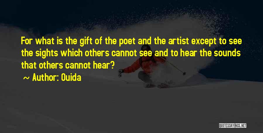 Poetry And Art Quotes By Ouida