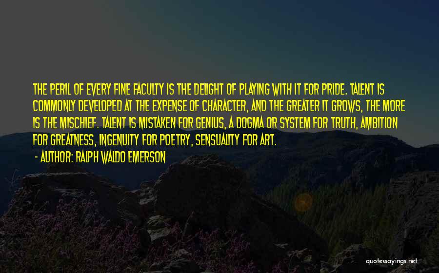 Poetry And Art Quotes By Ralph Waldo Emerson