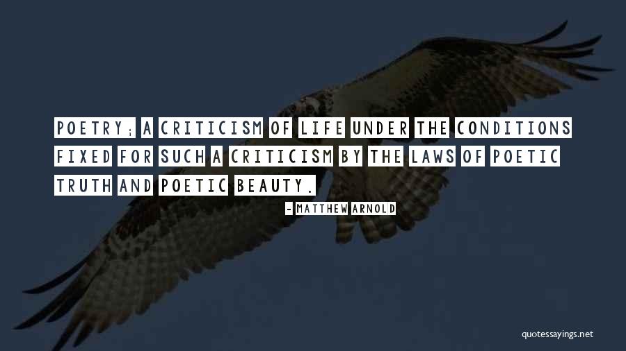 Poetry And Life Quotes By Matthew Arnold Poetry And Life Quotes By Matthew Arnold