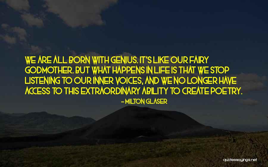 Poetry And Life Quotes By Milton Glaser Poetry And Life Quotes By Milton Glaser
