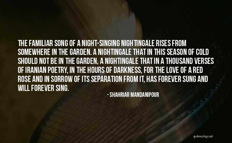 Poetry And Love Quotes By Shahriar Mandanipour