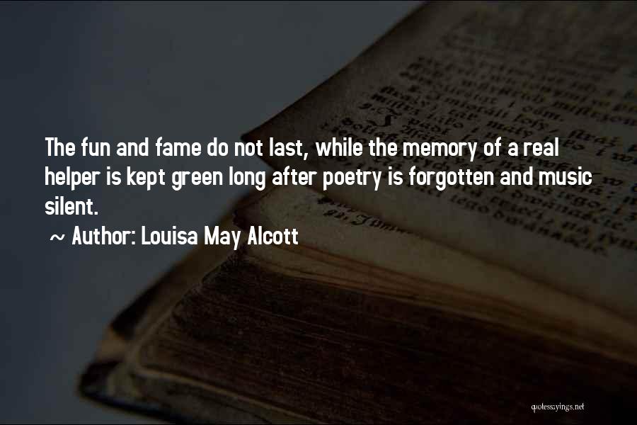 Poetry And Music Quotes By Louisa May Alcott