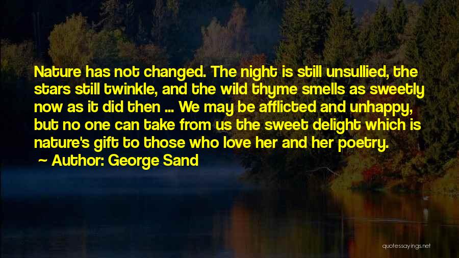 Poetry And Nature Quotes By George Sand