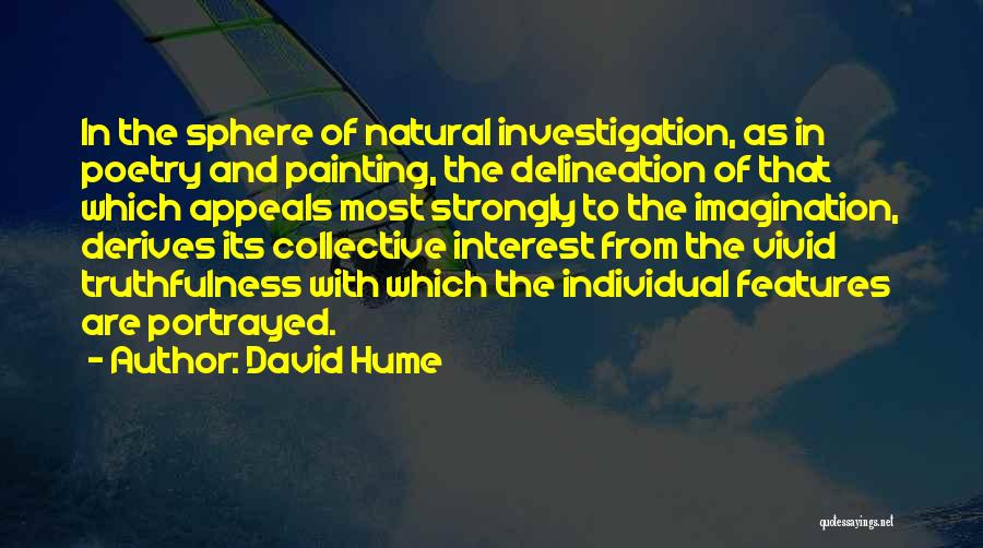 Poetry And Painting Quotes By David Hume