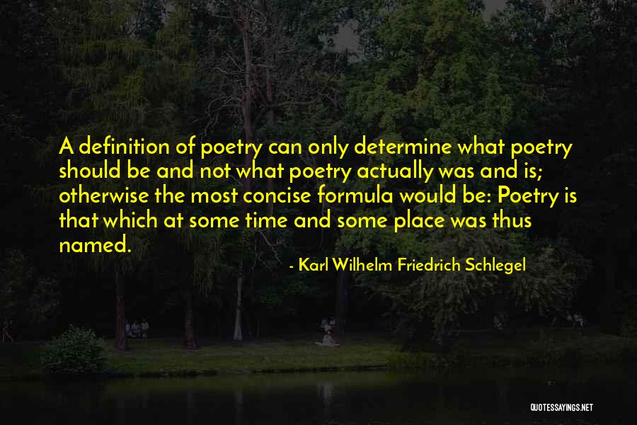 Poetry And Time Quotes By Karl Wilhelm Friedrich Schlegel