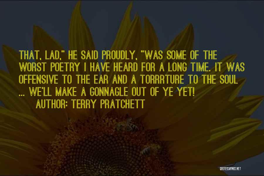Poetry And Time Quotes By Terry Pratchett