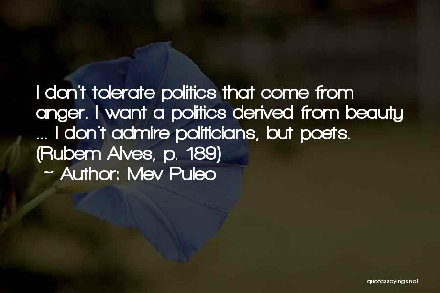 Poetry From Poets Quotes By Mev Puleo