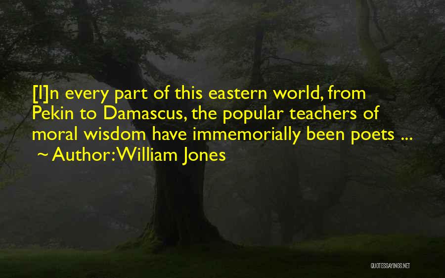 Poetry From Poets Quotes By William Jones