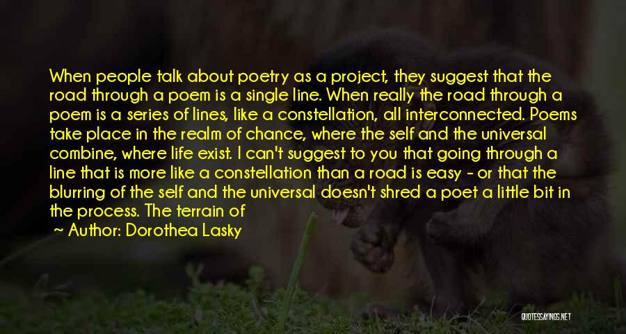 Poetry Is Like Quotes By Dorothea Lasky