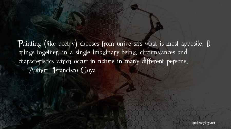 Poetry Is Like Quotes By Francisco Goya