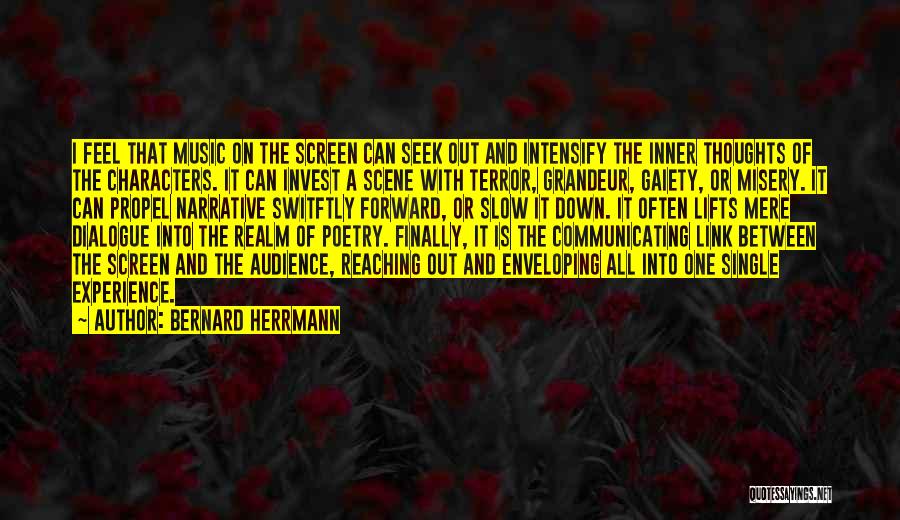 Poetry Is Music Quotes By Bernard Herrmann