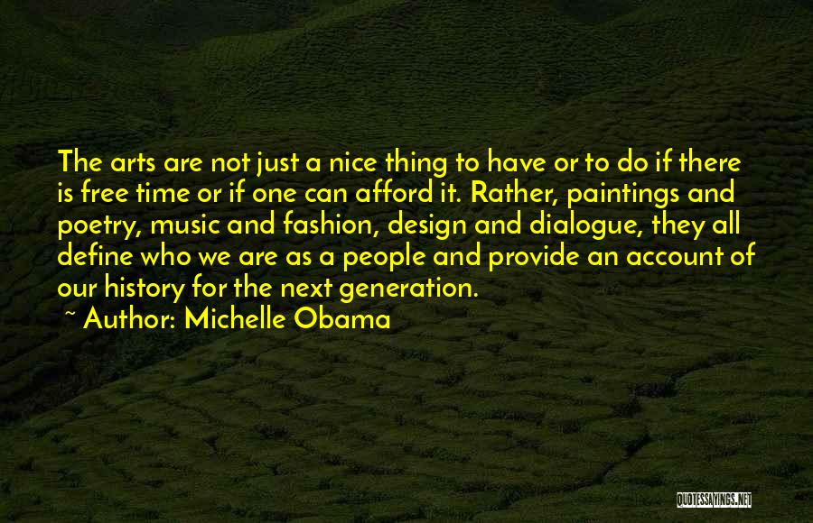 Poetry Is Music Quotes By Michelle Obama