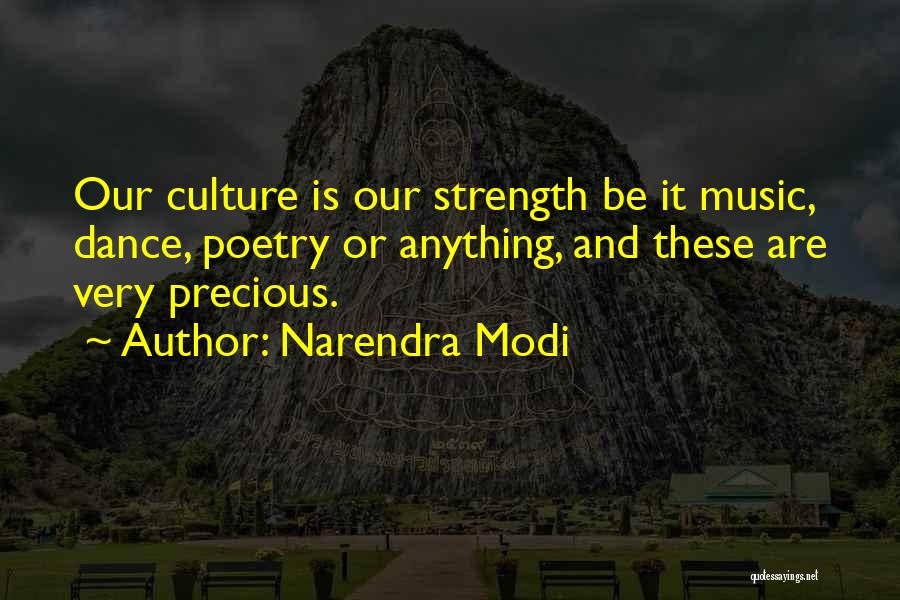 Poetry Is Music Quotes By Narendra Modi