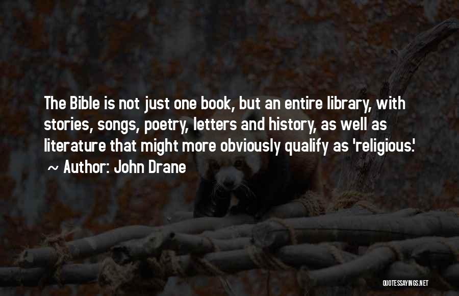 Poetry Is Quotes By John Drane