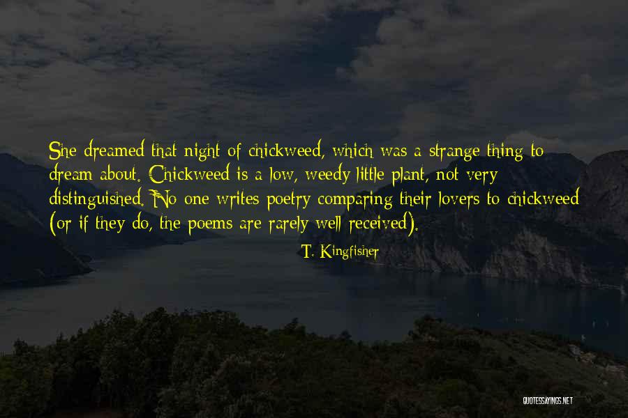 Poetry Lovers Quotes By T. Kingfisher Poetry Lovers Quotes By T. Kingfisher