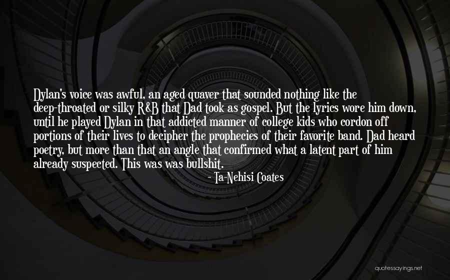 Poetry Lyrics Quotes By Ta-Nehisi Coates Poetry Lyrics Quotes By Ta-Nehisi Coates