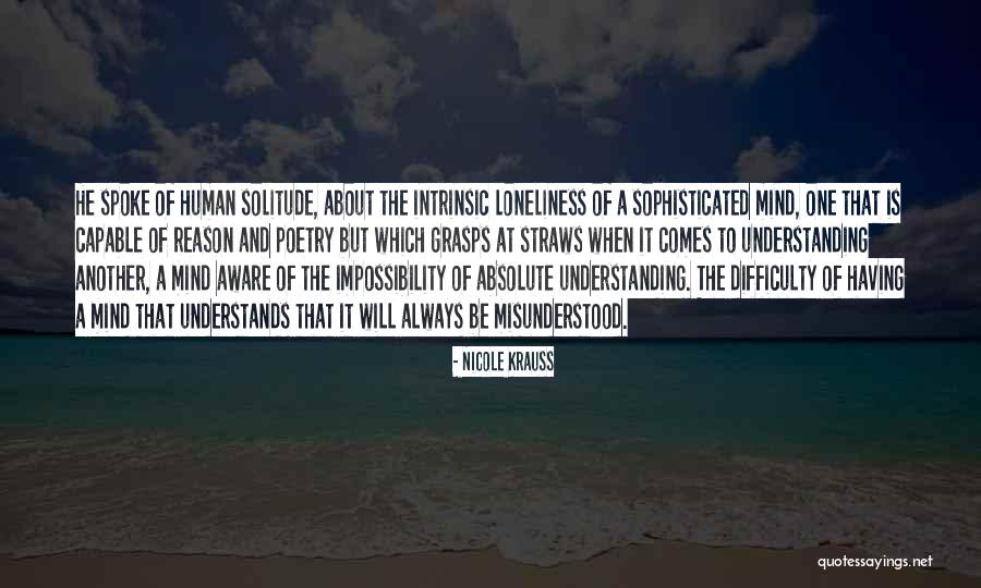 Poetry Of Understanding Quotes By Nicole Krauss Poetry Of Understanding Quotes By Nicole Krauss