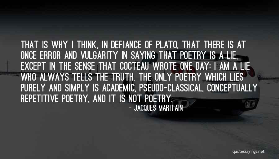 Poetry Plato Quotes By Jacques Maritain Poetry Plato Quotes By Jacques Maritain