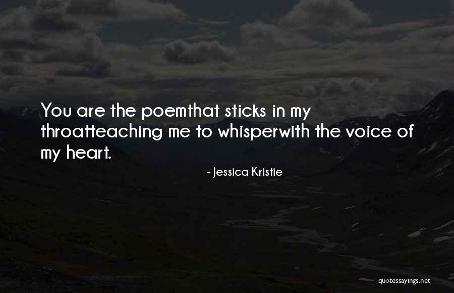 Poetry Quotes On Love Quotes By Jessica Kristie